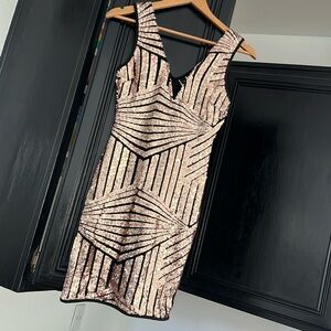 WINSOR SEQUINED DRESS